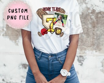 Softball Team PNG file, School Spirit Custom PNG, Softball Game Day, Softball Mom file, perfect for dtf printing, Softball girl, digital