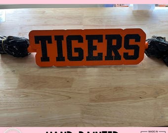 Personalized Name Cheer Stick / Custom Team Spirit Stick / Game Day Sign Pom Pom / Sports Mom Accessory Must Have
