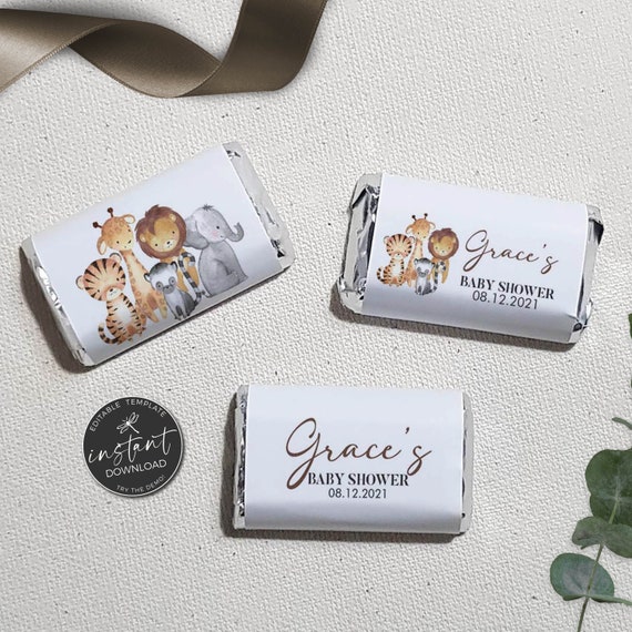 Jungle Baby Shower Favors Jungle Safari Party Favors First Etsy