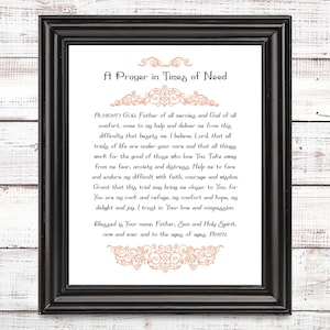 A Prayer in Times of Need | Orthodox Prayer Art | Christian Art