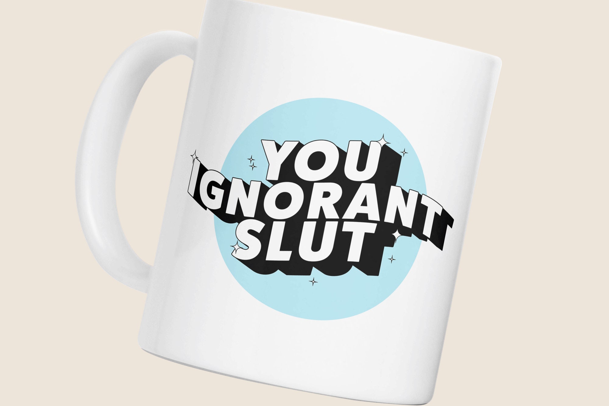 Coffee Slut Tumbler Funny Mug Gift for Coffee Addict Best Friend Gift –  Cute But Rude