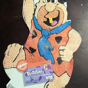 Vintage WILTON (1994) The Flintstones cake pan