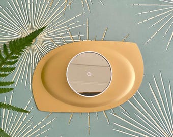 Orbit Thermostat Backer Plate Retro Fall Out Atomic Era Mid Century 1950s Functional Art