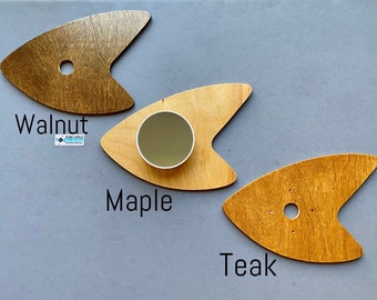 Googie Boomerang Thermostat Google Nest Backer Plate MCM Atomic Handmade
