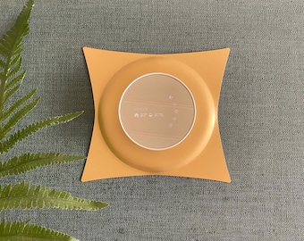Photon Thermostat Decorative Backer Plate Atomic Era Space Age Mid Century