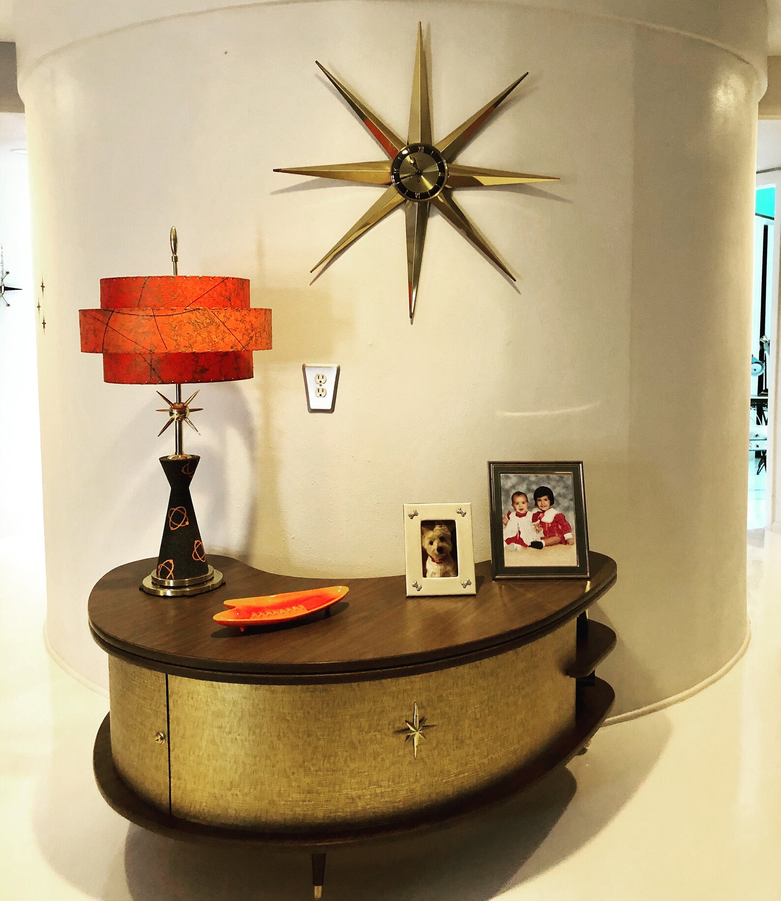 Primo Mid Century Modern Wall Plates Vintage Retro Googie Etsy