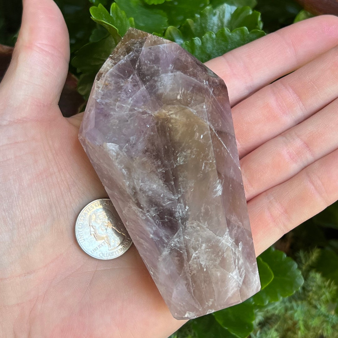 Super Seven Crystal Tower - Melodys Stone Polished Obelisk - Sacred 7 ...