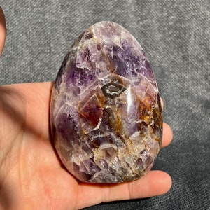 large amethyst tower - natural amethyst - polished amethyst crystal decor