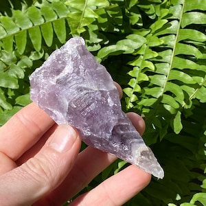 Auralite 23 Rough crystal wand - Auralite-23 natural raw point