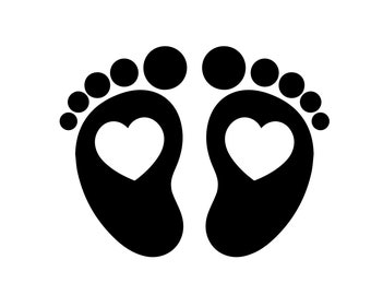 Download Baby's first svg Baby's first svg file Baby feet | Etsy