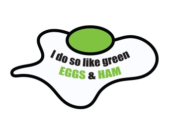 Green Eggs And Ham Svg Etsy