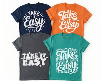 トラッカーハットSVG、面白い、トラッカーハットSVG、Take It Easy SVG、Silhouette & Cricut用SVGおよびPNGファイル、即時ダウンロード、面白いSVG、ギフトSVG