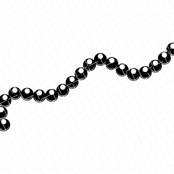Pearls Svg, Pearl Necklace Svg, Pearls Clipart, Pearls Png, Svg And Png Files For Silhouette & Cricut, Instant Download, Png Files