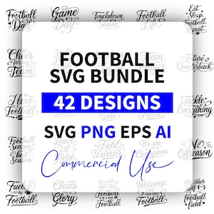 Fußball SVG Bundle, Sport SVG, Fußball Silhouette, Monogramm Designs, American Football SVG, Fußball SVG, Fußball Zitat SVG,