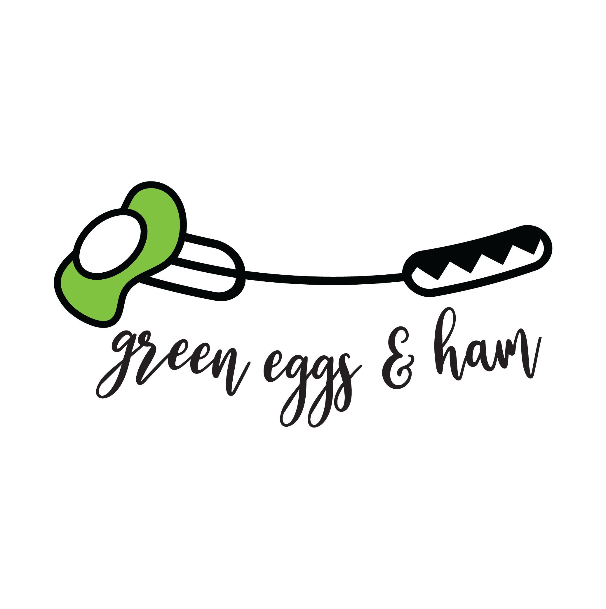 Green Eggs and Ham SVG Cut Files Png Eps Dxf Cutting File Etsy Israel