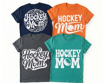 Hockey Mom SVG Bundle: Game Day Shirt Designs (Digital Download)