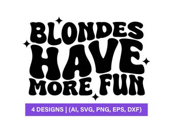 トラッカーハットSVG、面白い、トラッカーハットSVG、ブロンドはもっと楽しくSVG、SilhouetteとCricut用のSVGとPNGファイル、即時ダウンロード、