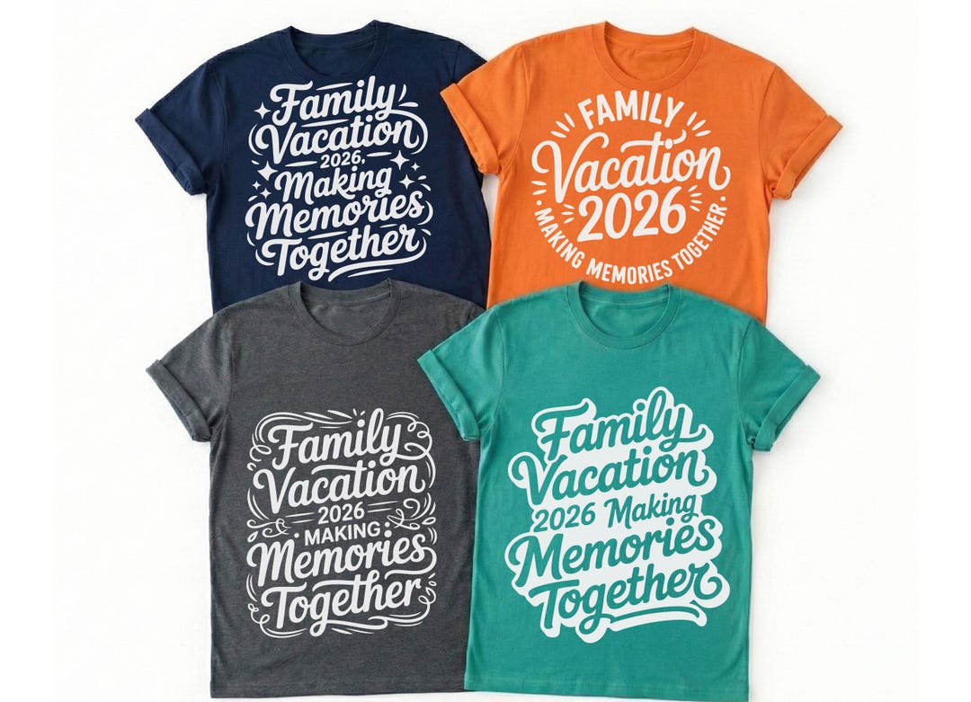 Family Vacation 2026 SVG, Trip Shirt Design (digital Download) - Etsy
