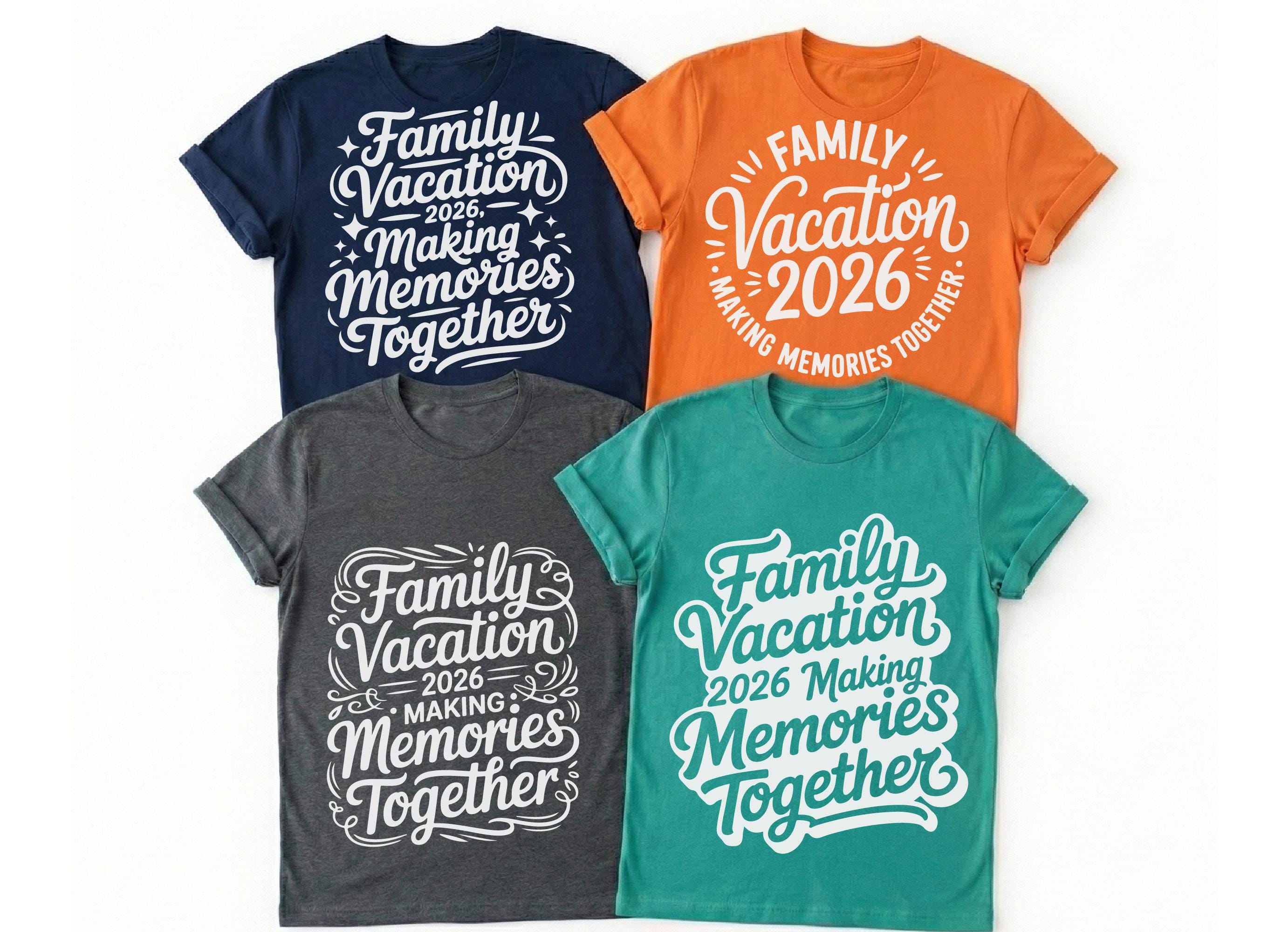 Family Vacation 2026 SVG, Trip Shirt Design (digital Download) - Etsy