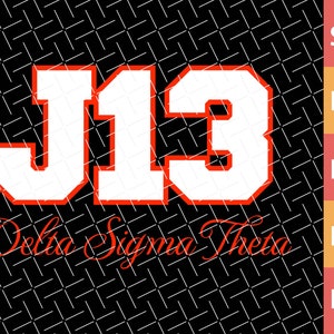 J13 Svg, J13 SVG, PNG Cut Files for Silhouette - Cricut