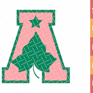Letter A Svg, Skee Wee Svg, Svg For Cricut File, Cut Files Silhouette & Cricut