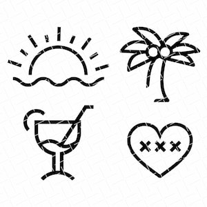 Callaita Svg Files, Bad Bunny Svg, Badbunny Svg, Un Verano Sin Ti Svg, Si Hay Sol Hay Playa Svg, Png Cut Files For Silhouette & Cricut
