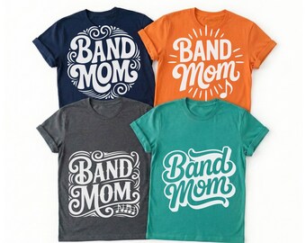 Band moeder SVG, marching band SVG, muziek moeder, middelbare school voetbalseizoen, luid en trots (directe download)