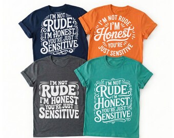 Je ne suis pas grossier, je suis honnête SVG, citation sarcastique, SVG sarcastique, conception de citation grossière, conception de sweat à capuche, étiquette d'avertissement chemise, cadeau pour un ami autoritaire,