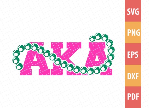 Aka Pearls Svg Alpha Kappa Alpha Svg Alpha Kappa Alpha - Etsy