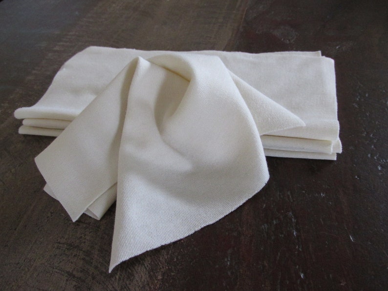 Organic Cotton Hankies Fabric Handkerchiefs Reusable Etsy