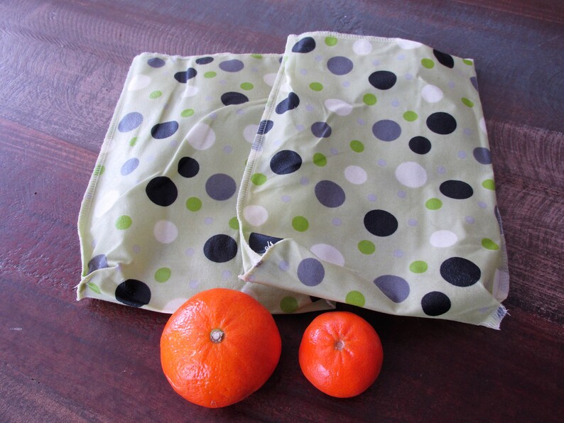 Reusable Beeswax Snacks Bagsreusable Sandwich Beeswax Etsy