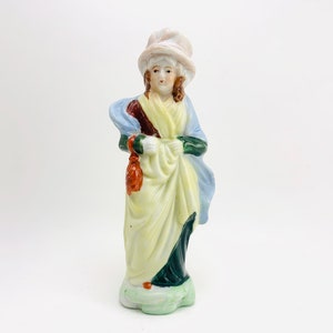 1950er Jahre Porzellan Lady Figur Made in Japan