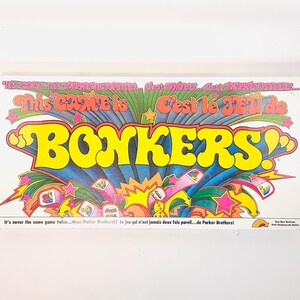 1978 Bonkers Board Game by Parker New in Sealed Box
