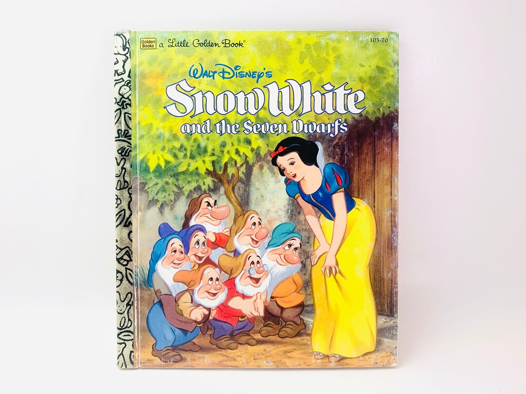 1984 Snow White and the Seven Dwarfs A Little Golden Book - Etsy
