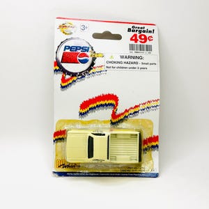 Vintage Pepsi Team Diecast Truck auf Karte