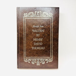 1973 Auswahlen von Walden von Henry David Thoreau