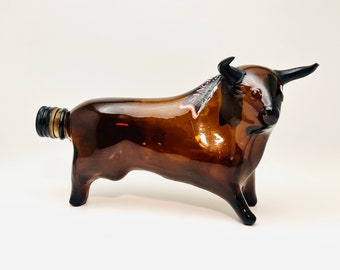 Vintage Spanish Sangria Bull Bottle
