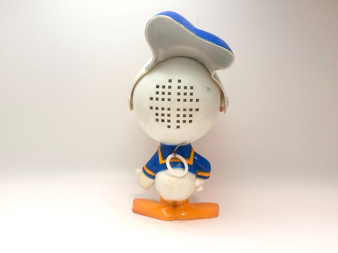Pull String Duck 1976 Donald Duck Talking Pull String Toy - Etsy