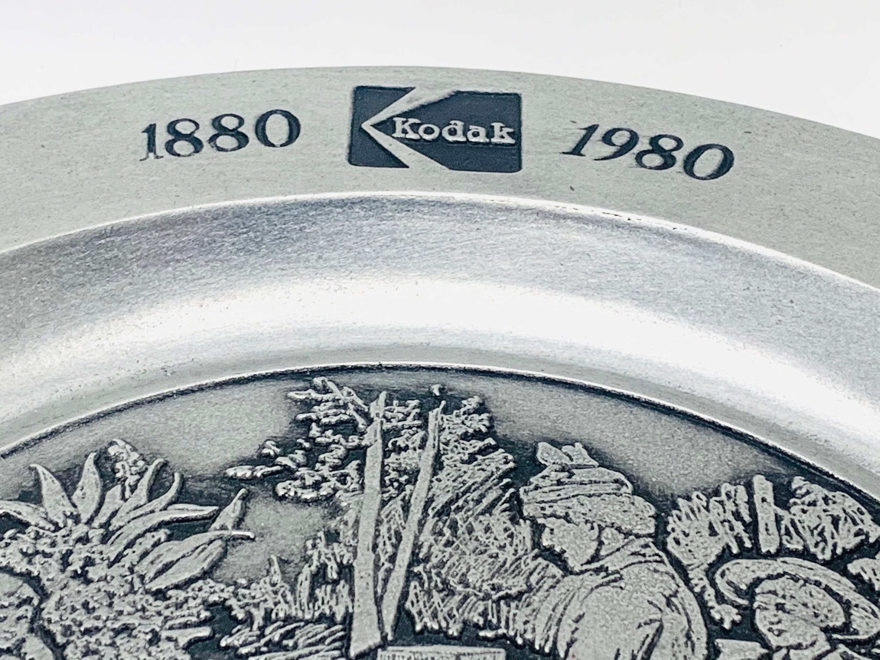 Kodak 100 Year Anniversary Pewter Plate - Etsy