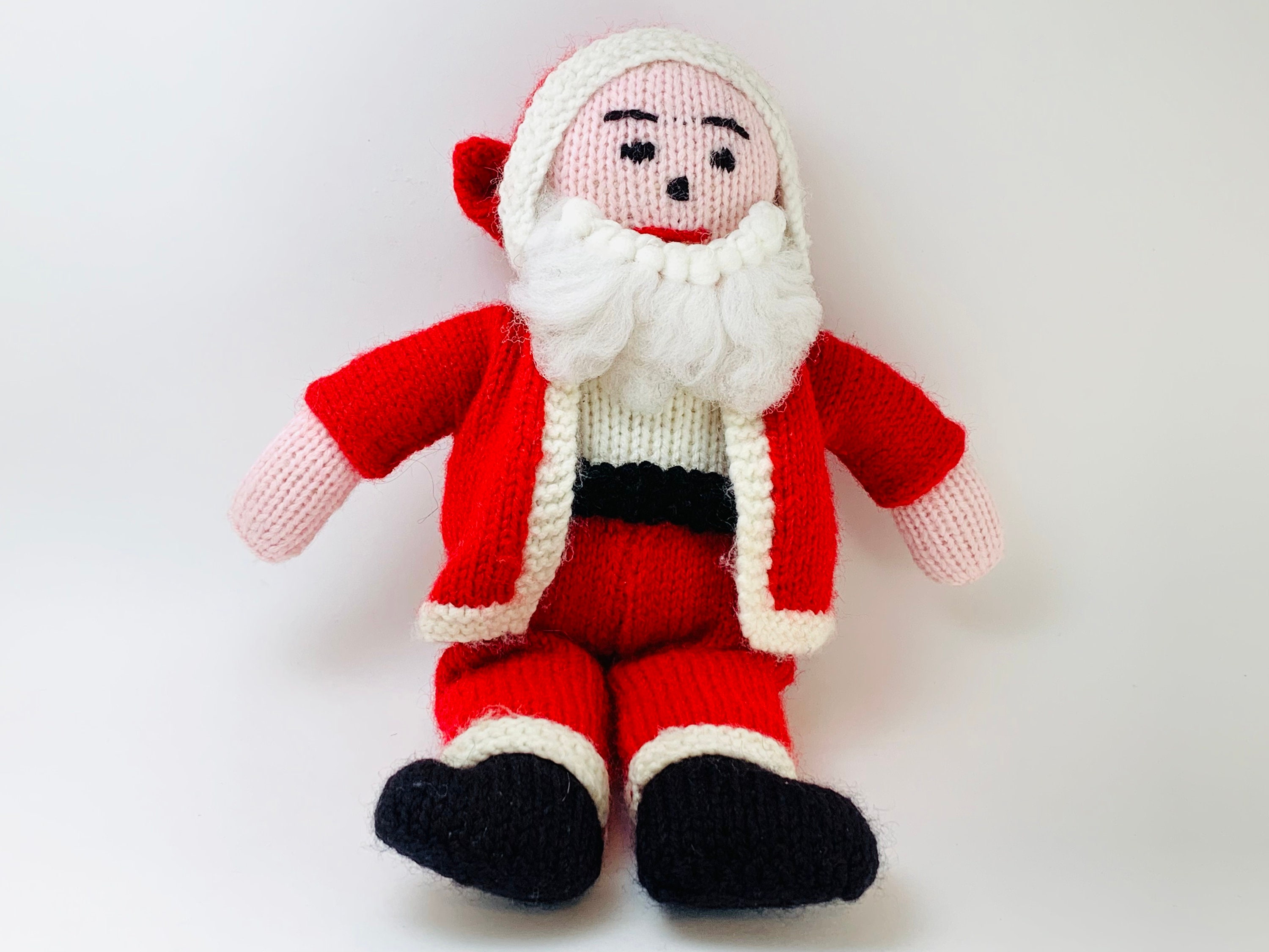 vintage santa claus stuffed