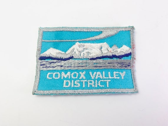 Vintage Comox Valley District Patch Gem