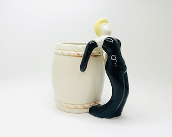Vintage Dorothy Kindell Eye Appeal Barware Ceramic Mug