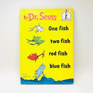 1960 Ein Fisch, zwei Fische, roter Fisch, blauer Fisch von Dr. Seuss