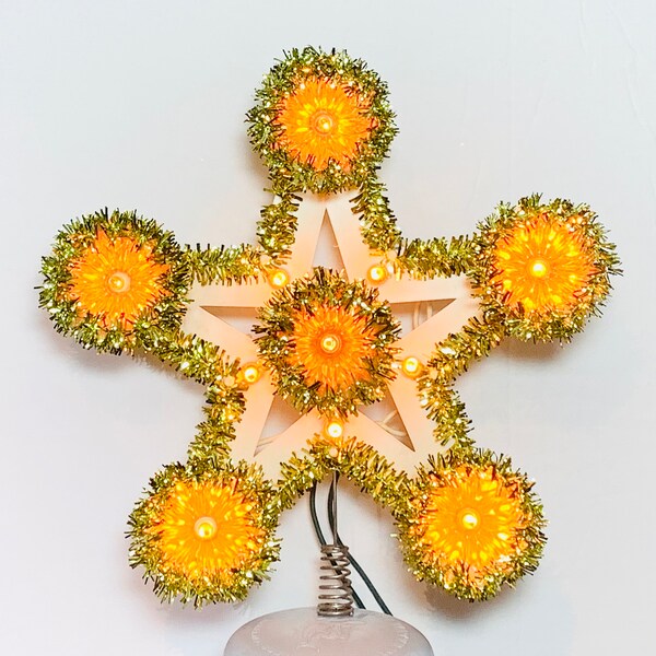 Vintage Noma Christmas Star Tree Topper