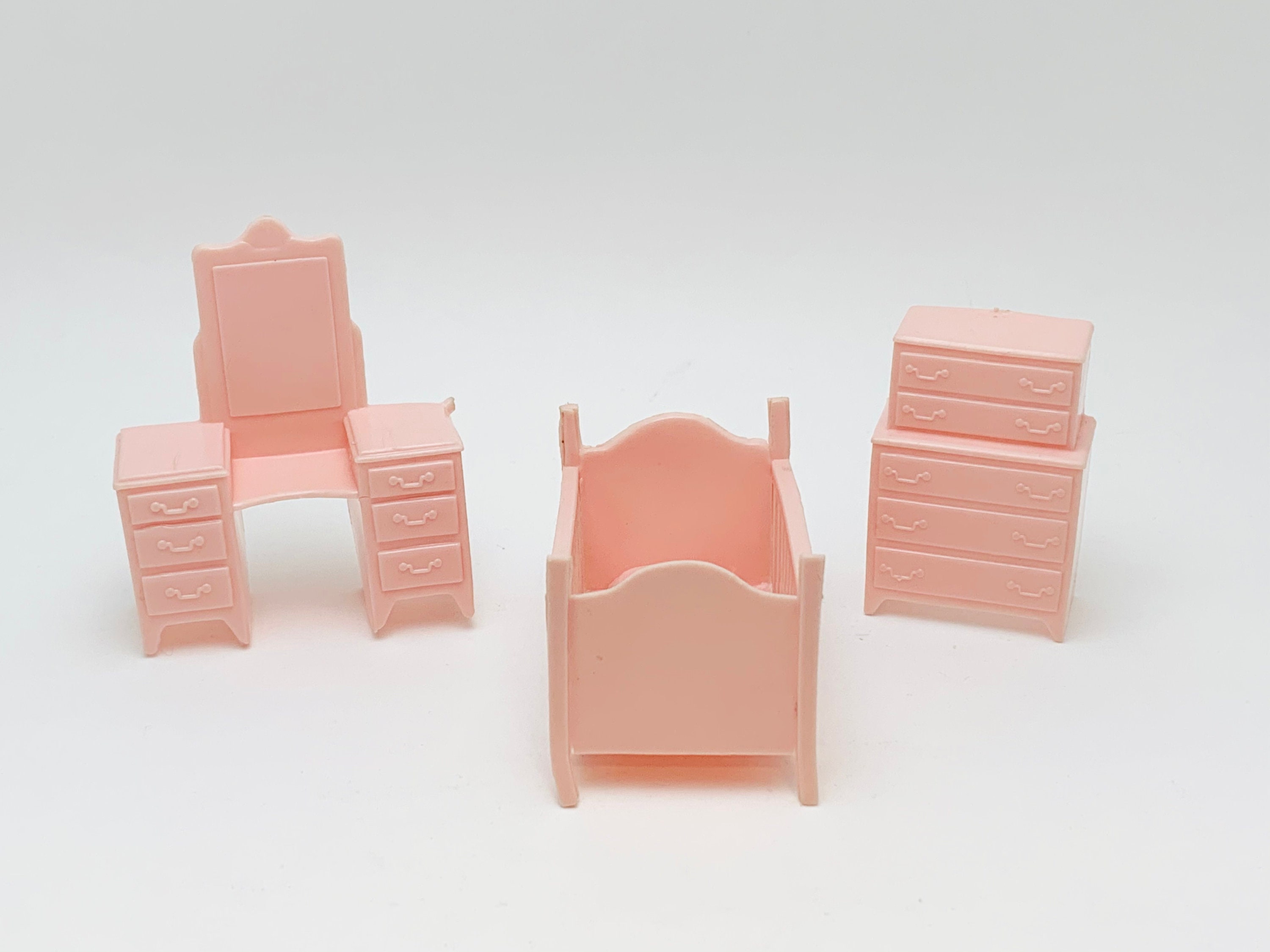1960s Plastic Dollhouse Furniture Etsy
