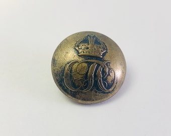 1902-1952 British Army Uniform Button, W.Scully