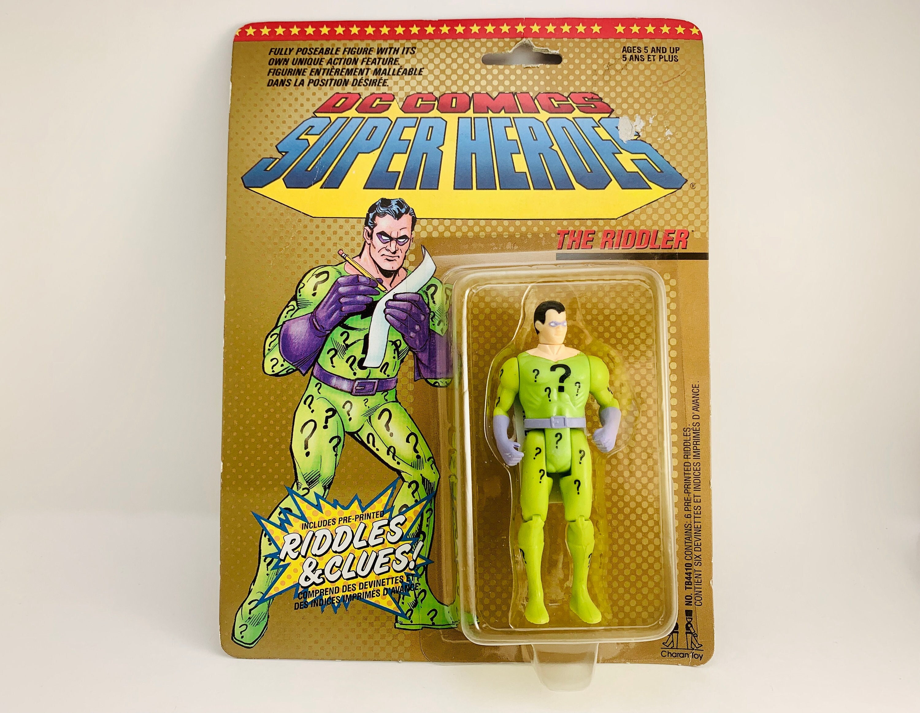 1989 the Riddler DC Comics Action Figure - Etsy