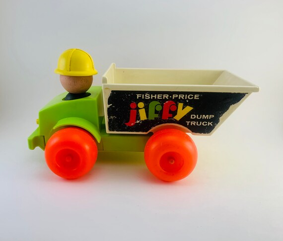 fisher price jiffy dump truck