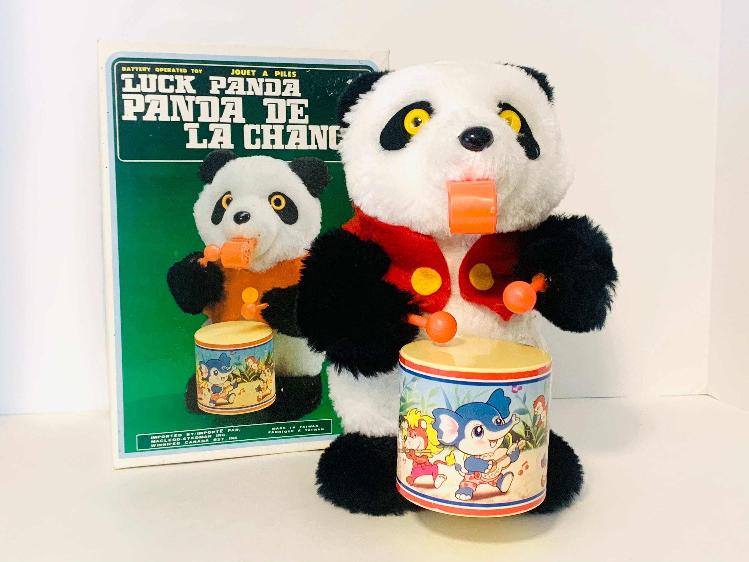 Patère en peluche - Panda - Le Pestacle de Maëlou