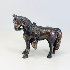 Vintage Miniature Coppertone Horse